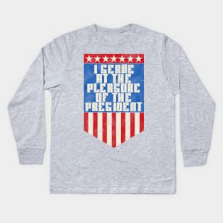 West Wing I Serve Kids Long Sleeve T-Shirt